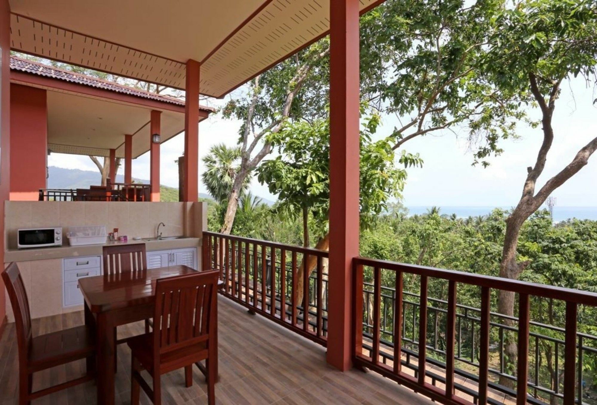 The Fisherman'S Chalet Natien Beach  Экстерьер фото